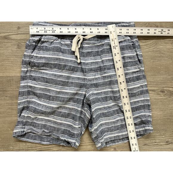 Old Navy Linen Blend Drawstring Shorts Men’s Size S - Picture 2 of 7